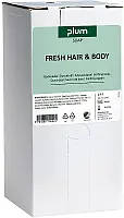 Plum Fresh Hair & Body 1400 ml bag-in-box tusfürdő és sampon GANPL4112